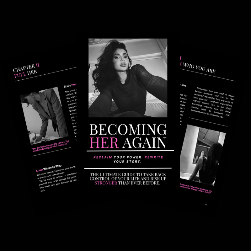 Becoming Her Again — A Self Growth eBook for Women